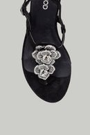 Stone Suede Women's Sandals | Derimod Stone Suede Women's Sandals | Derimod
