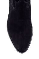 Women's Suede Leather Cowboy Boots | Derimod Women's Suede Leather Cowboy Boots | Derimod