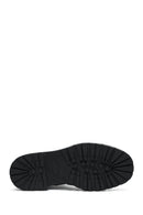 Women's Black Zippered Leather Boots | Derimod Women's Black Zippered Leather Boots | Derimod