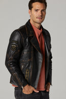 Cobain Erkek Deri Ceket | Derimod Cobain Erkek Deri Ceket | Derimod