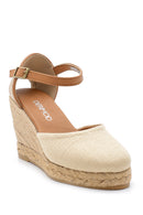 Kadın Dolgu Topuklu Espadril | Derimod Kadın Dolgu Topuklu Espadril | Derimod