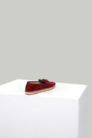 Püskül Detaylı Kadın Deri Espadril | Derimod Püskül Detaylı Kadın Deri Espadril | Derimod