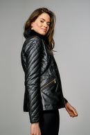 Belinda Kadın Deri Ceket | Derimod Belinda Kadın Deri Ceket | Derimod