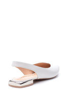 Kadın Metal Topuk Detaylı Babet | Derimod Kadın Metal Topuk Detaylı Babet | Derimod