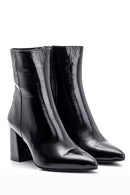 Women's Patent Leather Heeled Boots | Derimod Women's Patent Leather Heeled Boots | Derimod