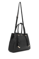 Women's Black Long Strap Casual Shoulder Bag | Derimod Women's Black Long Strap Casual Shoulder Bag | Derimod