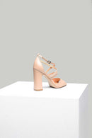 Women's Heeled Leather Sandals | Derimod Women's Heeled Leather Sandals | Derimod