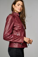 Irma Kadın Deri Ceket | Derimod Irma Kadın Deri Ceket | Derimod