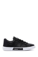Hammer Jack Men's Black Toscana Leather Sneaker | Derimod Hammer Jack Men's Black Toscana Leather Sneaker | Derimod
