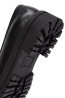 Derimod Gritti Woman Black Buckle-Detail Leather Masculine Loafer | Derimod Derimod Gritti Woman Black Buckle-Detail Leather Masculine Loafer | Derimod