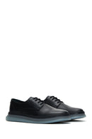 Men's Black Leather Casual Shoes | Derimod Men's Black Leather Casual Shoes | Derimod
