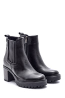 Women's Heeled Leather Boots | Derimod Women's Heeled Leather Boots | Derimod