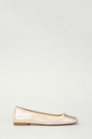 Gold Kadın Deri Babet | Derimod Gold Kadın Deri Babet | Derimod