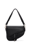 Women's Black Long Strap Shoulder Bag | Derimod Women's Black Long Strap Shoulder Bag | Derimod