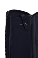 Male Navy Leather Wallet | Derimod Male Navy Leather Wallet | Derimod