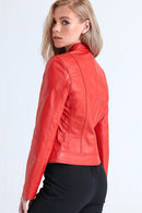 Kylie Kadın Deri Ceket | Derimod Kylie Kadın Deri Ceket | Derimod