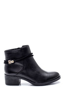 Women's Stringed Mid Heel Boots | Derimod Women's Stringed Mid Heel Boots | Derimod