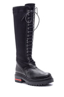 Women's Lace-up Leather Boots | Derimod Women's Lace-up Leather Boots | Derimod