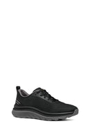 Geox Men's Black U Spherica Active X Lace-Up Sneakers | Derimod Geox Men's Black U Spherica Active X Lace-Up Sneakers | Derimod