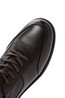 Erkek Kahverengi Deri Sneaker | Derimod Erkek Kahverengi Deri Sneaker | Derimod