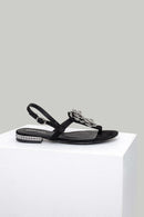 Stone Suede Women's Sandals | Derimod Stone Suede Women's Sandals | Derimod