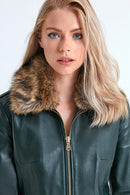 Karen Kadın Deri Ceket | Derimod Karen Kadın Deri Ceket | Derimod