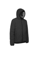 Geox Men's Black Spherica Hooded Jacket | Derimod Geox Men's Black Spherica Hooded Jacket | Derimod