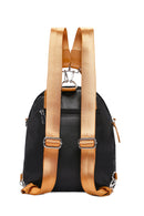 Women's Black Long Strap Backpack | Derimod Women's Black Long Strap Backpack | Derimod
