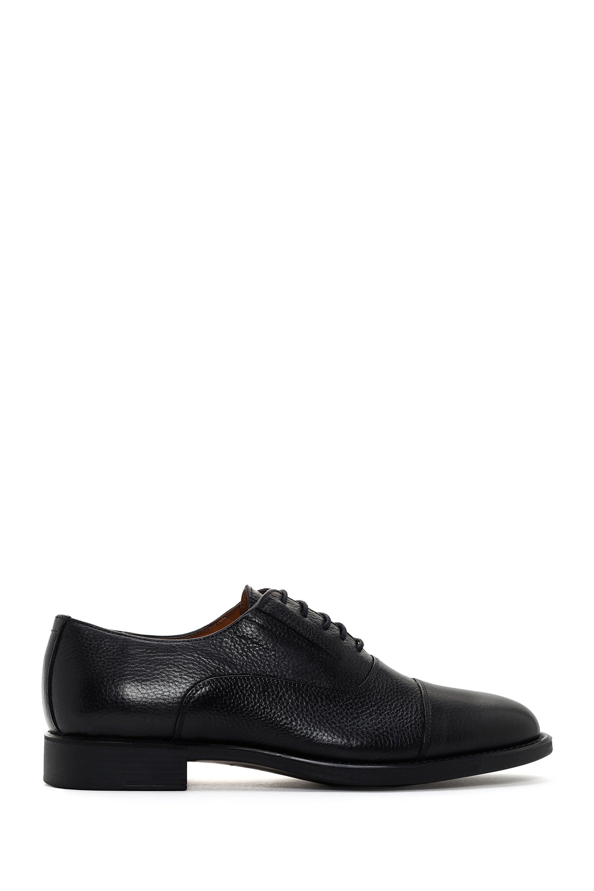 Erkek Siyah Deri Klasik Ayakkabı 24SFD6210FT | Derimod