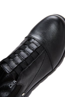 Women's Black Leather Sneaker | Derimod Women's Black Leather Sneaker | Derimod