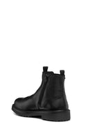 Geox Men's Black Lagorai + Grip Abx Zippered Waterproof Leather Casual Boots | Derimod Geox Men's Black Lagorai + Grip Abx Zippered Waterproof Leather Casual Boots | Derimod