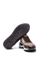 Erkek Deri Süet Detaylı Sneaker | Derimod Erkek Deri Süet Detaylı Sneaker | Derimod