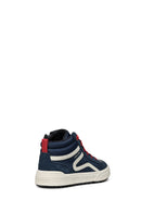 Geox Erkek Çocuk Lacivert Weemble Bağcıklı Fermuar Detaylı Bilekli Sneaker | Derimod Geox Erkek Çocuk Lacivert Weemble Bağcıklı Fermuar Detaylı Bilekli Sneaker | Derimod