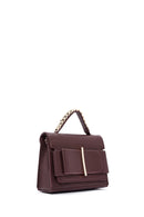 Kadın Bordo Uzun Askılı Kol Çantası | Derimod Kadın Bordo Uzun Askılı Kol Çantası | Derimod