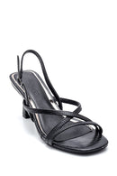 Women's Casual Heeled Sandals | Derimod Women's Casual Heeled Sandals | Derimod