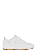 Geox Erkek Beyaz Nebula Y Deri Sneaker | Derimod Geox Erkek Beyaz Nebula Y Deri Sneaker | Derimod