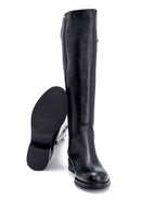 Women's Black Zippered Casual Boots | Derimod Women's Black Zippered Casual Boots | Derimod