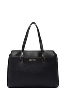 Women's Black Long Strap Classic Handbag | Derimod Women's Black Long Strap Classic Handbag | Derimod