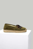 Kadın Hasır Detaylı Espadril Ayakkabı | Derimod Kadın Hasır Detaylı Espadril Ayakkabı | Derimod