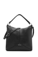 Women's Black Long Strap Shoulder Bag | Derimod Women's Black Long Strap Shoulder Bag | Derimod
