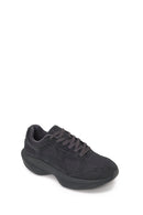 Erkek Gri Bağcıklı Kalın Tabanlı Kumaş Sneaker | Derimod Erkek Gri Bağcıklı Kalın Tabanlı Kumaş Sneaker | Derimod