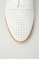 Beyaz Kadın Deri Ayakkabı | Derimod Beyaz Kadın Deri Ayakkabı | Derimod