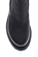 Women's Leather Zippered Heeled Boots | Derimod Women's Leather Zippered Heeled Boots | Derimod