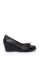 Women's Wedge Heeled Bow Shoes | Derimod Women's Wedge Heeled Bow Shoes | Derimod