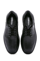 Men's Black Lace-up Leather Casual Shoes | Derimod Men's Black Lace-up Leather Casual Shoes | Derimod