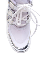 Kadın Gümüş Detaylı Sneaker | Derimod Kadın Gümüş Detaylı Sneaker | Derimod