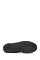 Women's Black Lace-Up Leather Sneaker | Derimod Women's Black Lace-Up Leather Sneaker | Derimod