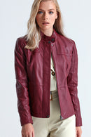 Edith Kadın Deri Ceket | Derimod Edith Kadın Deri Ceket | Derimod