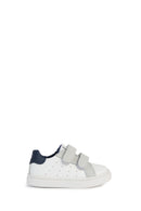 Geox Baby Boy White Nashik Strap Sneaker | Derimod Geox Baby Boy White Nashik Strap Sneaker | Derimod