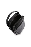 Men's Black Leather Messenger Bag | Derimod Men's Black Leather Messenger Bag | Derimod